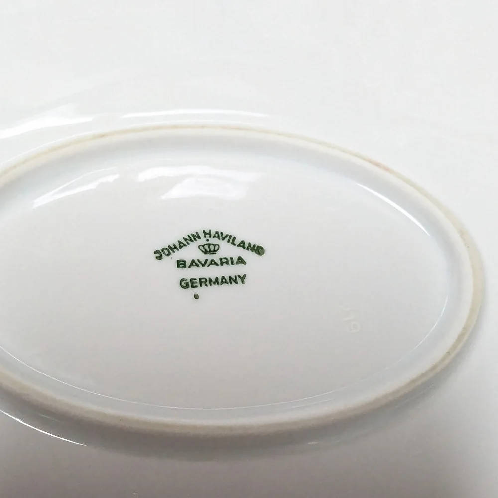 3 Johann Haviland Bavaria Germany Forever Spring Serving Platter Set 15